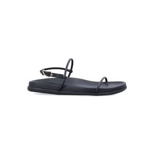 Ancient Greek Sandals Black Symistra Footbed Sandals - NWT